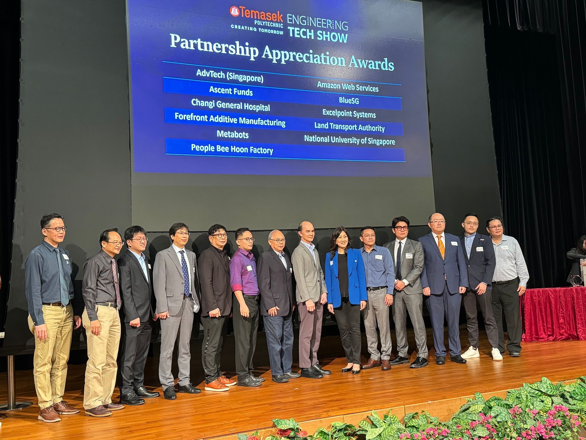 CHG Singapore collaboration with Temasek Polytechnic awarded with recognition alongside with Amazon, Meta, LTA and NUH 